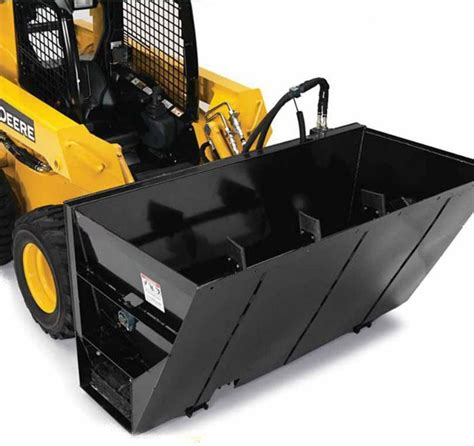 side dump bucket for skid steer|side discharge skid steer bucket.